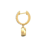 Sugarock Sugarock 14K Yellow Gold Earring F-G VS