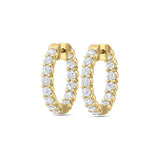 Sugarock Sugarock 14K Yellow Gold Earring F-G VS