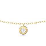 Sugarock Sugarock 14K Yellow Gold Necklace F-G VS