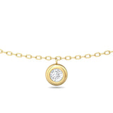 Sugarock Sugarock 14K Yellow Gold Necklace F-G VS