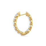 Sugarock Sugarock 14K Yellow Gold Earring F-G VS