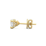 Sugarock Sugarock 14K Yellow Gold Earring F-G VS