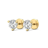 Sugarock Sugarock 14K Yellow Gold Earring F-G VS
