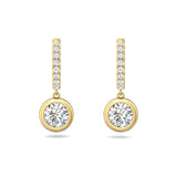 Sugarock Sugarock 14K Yellow Gold Earring F-G VS