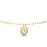 Sugarock Sugarock 14K Yellow Gold Necklace F-G VS