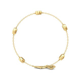 Sugarock Sugarock 14K Yellow Gold Bracelet F-G VS