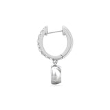 Sugarock Sugarock Platinum Earring F-G VS