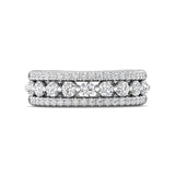 Sugarock Sugarock 18K White Gold Anniversary Band F-G VS