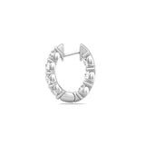 Sugarock Sugarock 18K White Gold Earring F-G VS