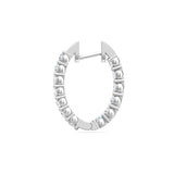 Sugarock Sugarock 18K White Gold Earring F-G VS