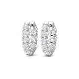 Sugarock Sugarock 18K White Gold Earring F-G VS