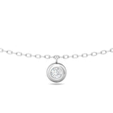 Sugarock Sugarock 18K White Gold Necklace F-G VS