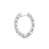 Sugarock Sugarock 18K White Gold Earring F-G VS