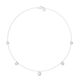 Sugarock Sugarock 18K White Gold Necklace F-G VS
