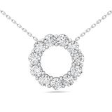 Sugarock Sugarock 18K White Gold Pendant F-G VS