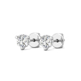Sugarock Sugarock 18K White Gold Earring F-G VS