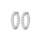 Sugarock Sugarock 18K White Gold Earring F-G VS