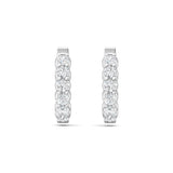 Sugarock Sugarock 18K White Gold Earring F-G VS