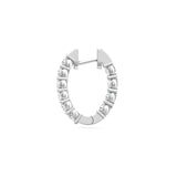 Sugarock Sugarock 18K White Gold Earring F-G VS