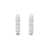 Sugarock Sugarock 18K White Gold Earring F-G VS