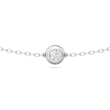Sugarock Sugarock 18K White Gold Necklace F-G VS