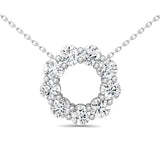 Sugarock Sugarock 18K White Gold Pendant F-G VS