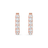 Sugarock Sugarock 18K Rose Gold Earring F-G VS