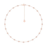 Sugarock Sugarock 18K Rose Gold Necklace F-G VS