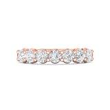 Sugarock Sugarock 18K Rose Gold Anniversary Band F-G VS