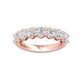 Sugarock Sugarock 18K Rose Gold Anniversary Band F-G VS