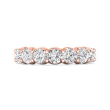 Sugarock Sugarock 18K Rose Gold Anniversary Band F-G VS