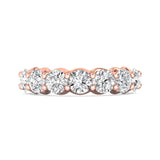 Sugarock Sugarock 18K Rose Gold Anniversary Band F-G VS