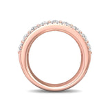 Sugarock Sugarock 18K Rose Gold Anniversary Band F-G VS