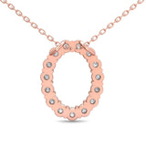 Sugarock Sugarock 18K Rose Gold Pendant F-G VS
