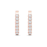 Sugarock Sugarock 18K Rose Gold Earring F-G VS