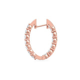 Sugarock Sugarock 18K Rose Gold Earring F-G VS