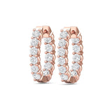 Sugarock Sugarock 18K Rose Gold Earring F-G VS