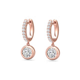 Sugarock Sugarock 18K Rose Gold Earring F-G VS