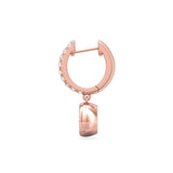 Sugarock Sugarock 18K Rose Gold Earring F-G VS