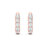 Sugarock Sugarock 18K Rose Gold Earring F-G VS