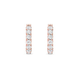 Sugarock Sugarock 18K Rose Gold Earring F-G VS