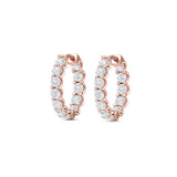 Sugarock Sugarock 18K Rose Gold Earring F-G VS