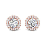 Sugarock Sugarock 18K Rose Gold Earring F-G VS