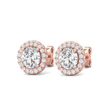 Sugarock Sugarock 18K Rose Gold Earring F-G VS