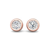 Sugarock Sugarock 18K Rose Gold Earring F-G VS