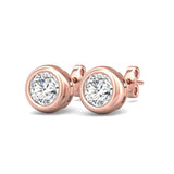 Sugarock Sugarock 18K Rose Gold Earring F-G VS