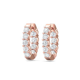Sugarock Sugarock 18K Rose Gold Earring F-G VS