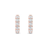 Sugarock Sugarock 18K Rose Gold Earring F-G VS