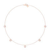Sugarock Sugarock 18K Rose Gold Necklace F-G VS