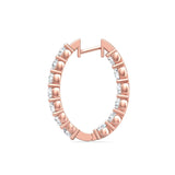 Sugarock Sugarock 18K Rose Gold Earring F-G VS